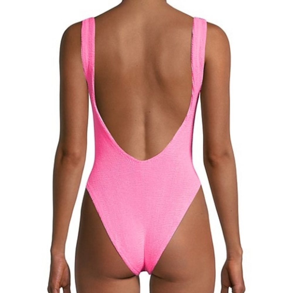 Hunza G Pink One Piece Swimsuit - Picture 7 of 9